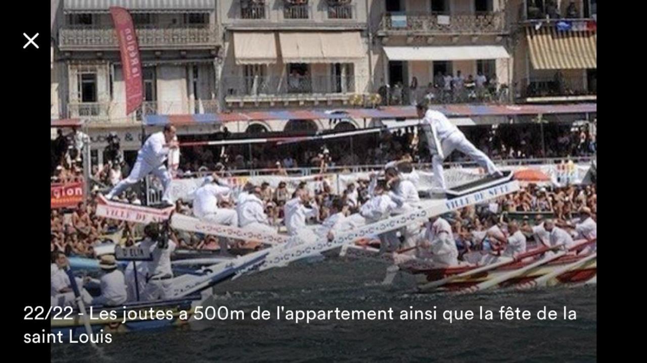 Appartamento Splendide T2 Neuf Coocoonig Avec Petit Patio Sète Esterno foto